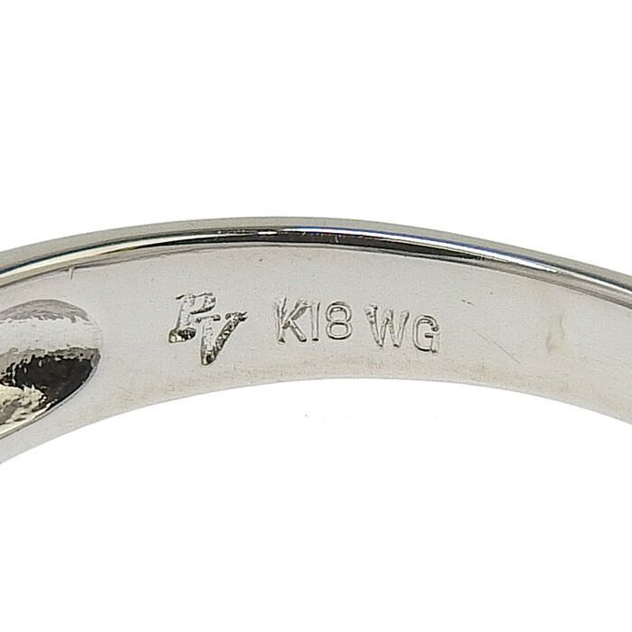 ポンテヴェキオ ハート K18WGブレスレット ダイヤ 0.04ct 18cm Ponte Vecchio 箱付 18金ホワイトゴールド m001 0211 Digital様専用ポンテヴェキオ ハートダイヤモンドブレスレットK18WG