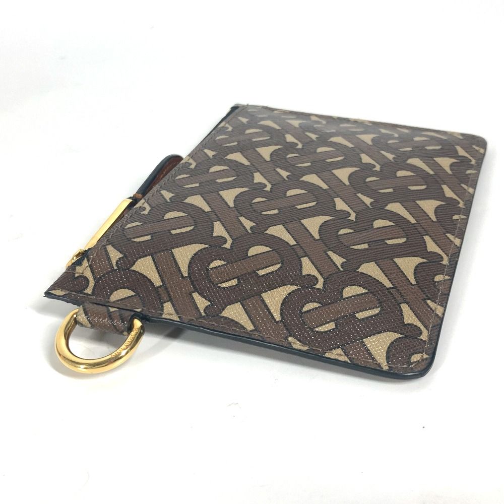 希少✨ バーバリー Burberry アクセサリーポーチ ブラウン系 バーバリー BURBERRY BURBERRY ラウンドファスナー長財布 MS LG