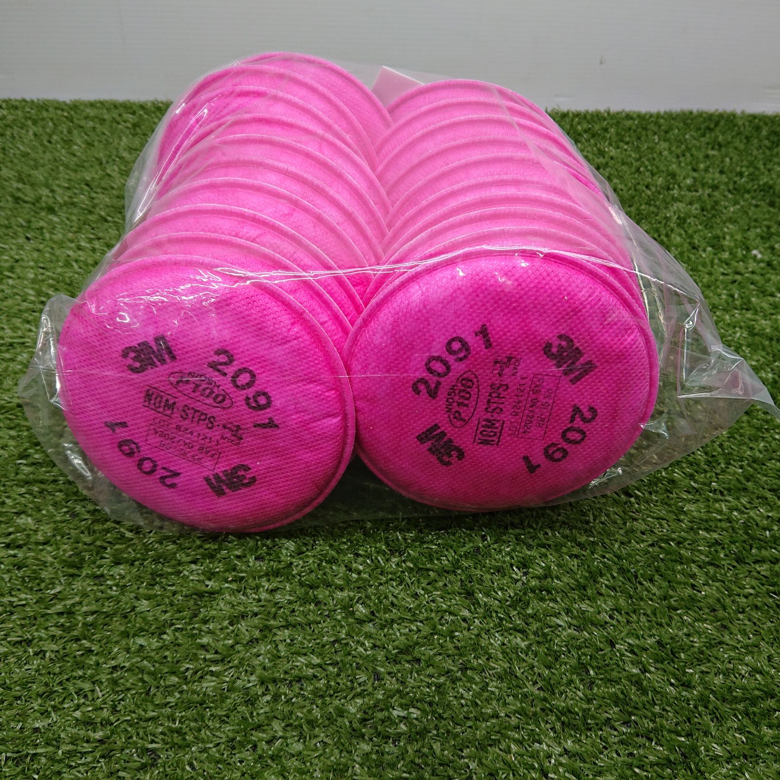 3M NO.2091 防じんマスク用 ろ過材 10組20枚入り ピンク 2897 WWW_SKLAD-KIRPICHA_RU