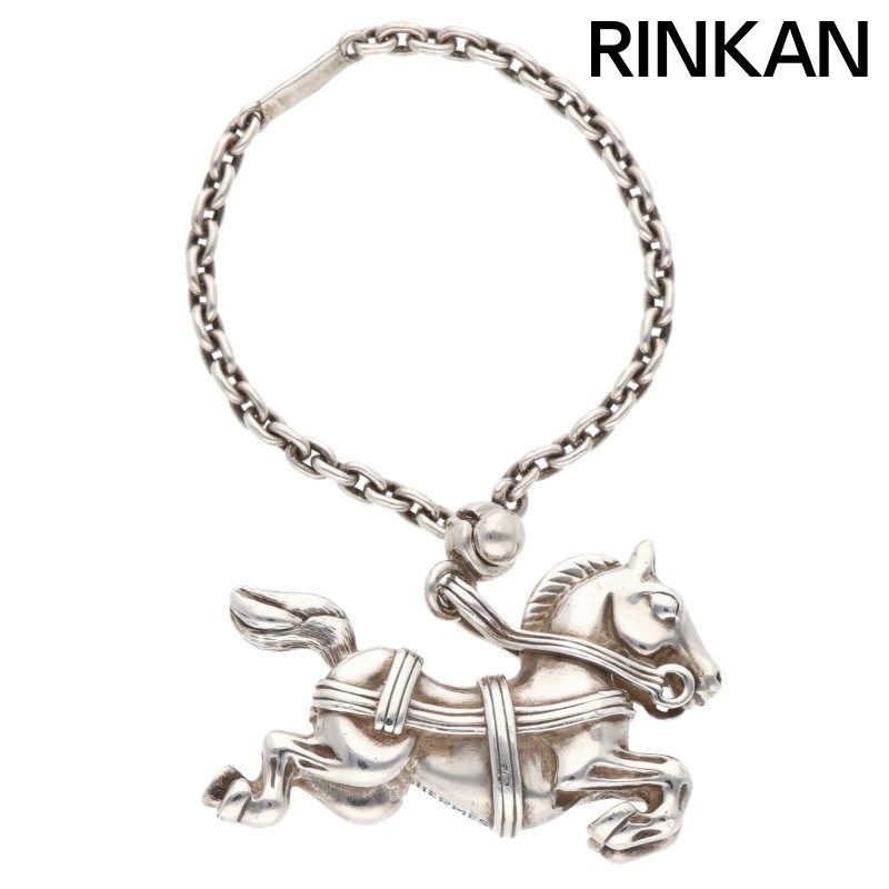 エルメス シュバルホース シルバーキーホルダー メンズ