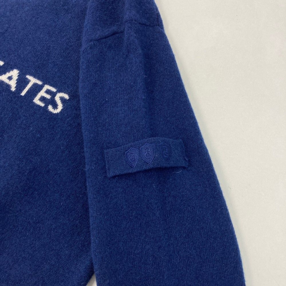 サイズ：0 PEARLY GATES パーリーゲイツ  カシミヤ 長袖ニットセーター  ネイビー系 [240101444016] ゴルフウェア レディース ストスト サイズ：0 PEARLY GATES パーリーゲイツ カシミヤ 長袖ニット