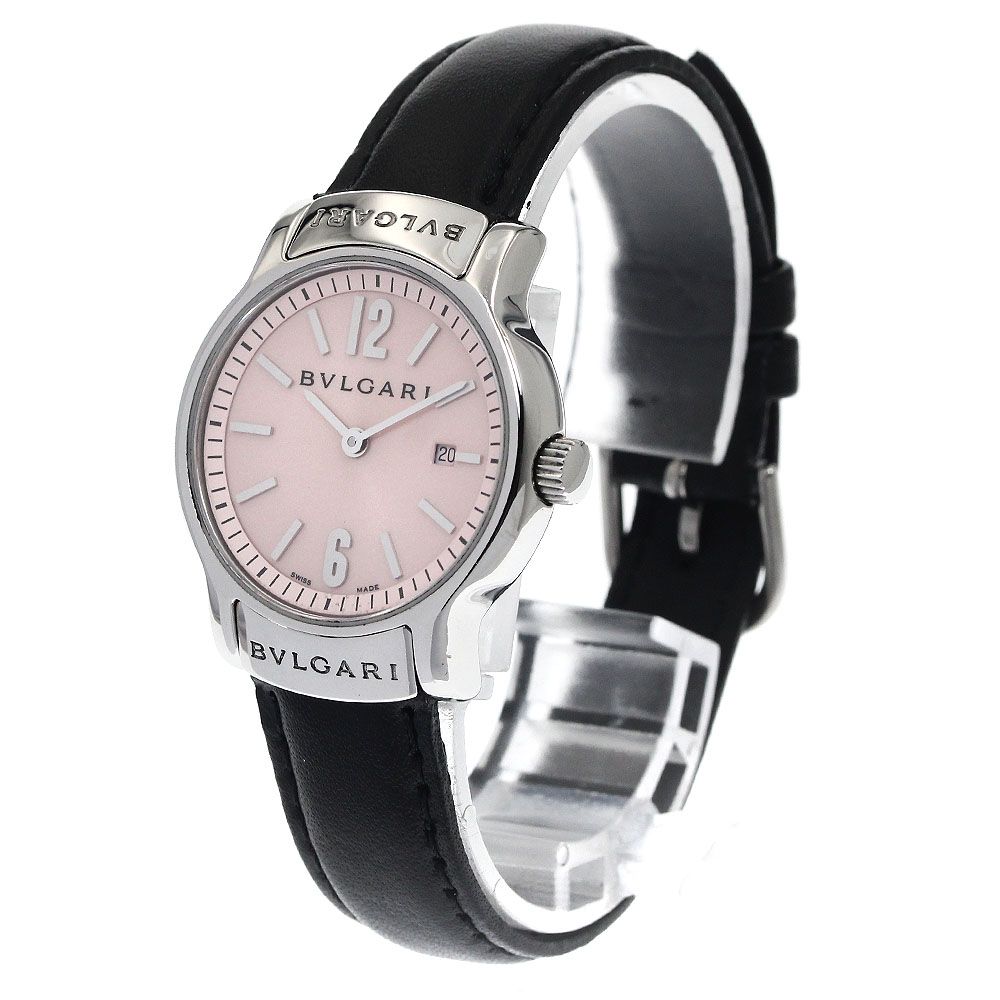 【ジャンク品】ブルガリ ソロテンポ ST29S デイト クォーツ BVLGARI BVLGARI - ブルガリ BVLGARI ソロテンポ ST29S レディース