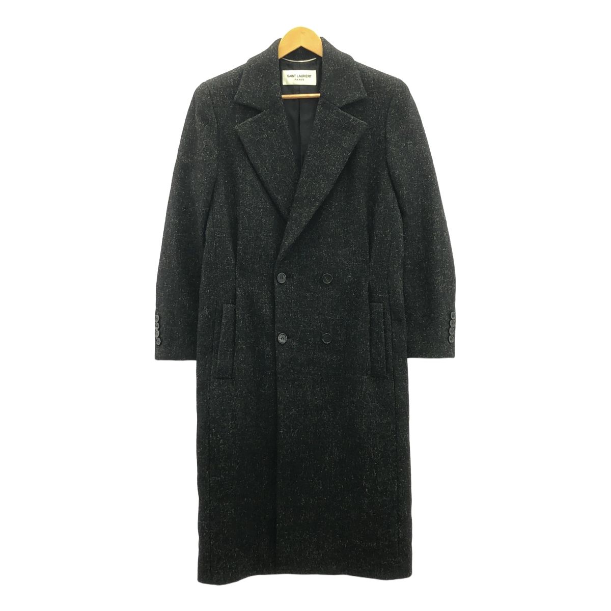 サンローランパリ　ダブルチェスターコート 美品】 SAINT LAURENT PARIS / サンローランパリ | ダブルブレスト