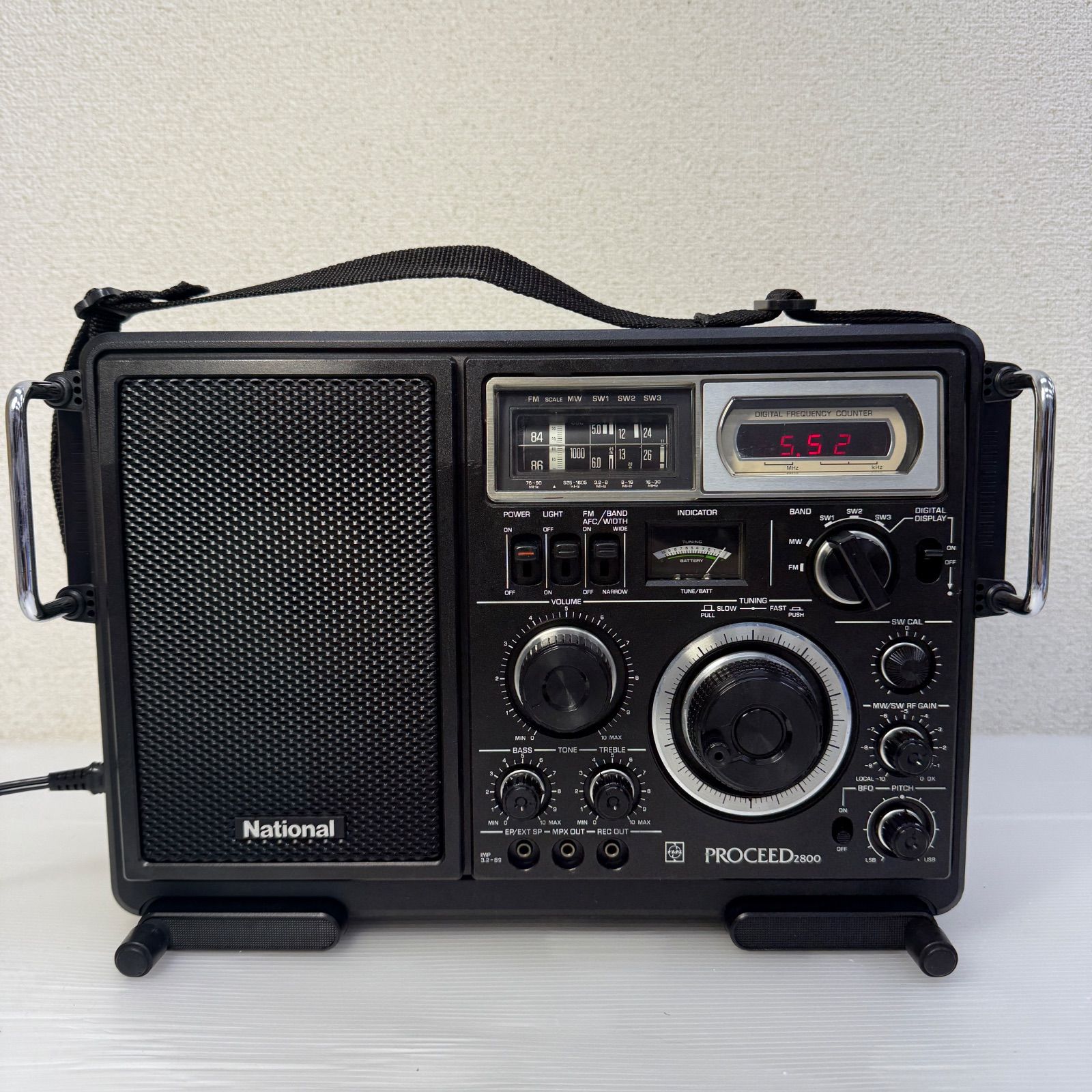 ナショナル RF-2800 PROCEED 2800 BCLラジオ プロシード FM|AM SW1~3
