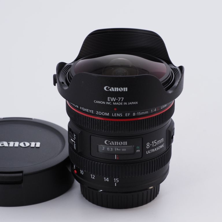 Canon キヤノン 超広角ズームレンズ EF8-15mm F4L フィッシュアイ USM フルサイズ対応 #8365【ジャンク品】