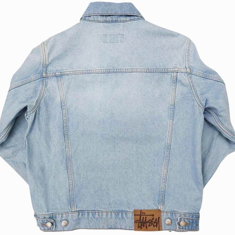 Stussy ライトブルーデニムジャケット