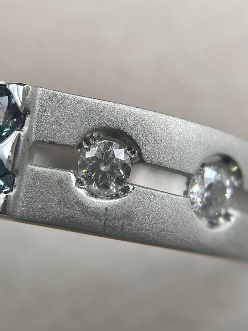 JJ52☆高級 アレキサンドライト0.32ct D pt950 リング 鑑付 - メルカリ