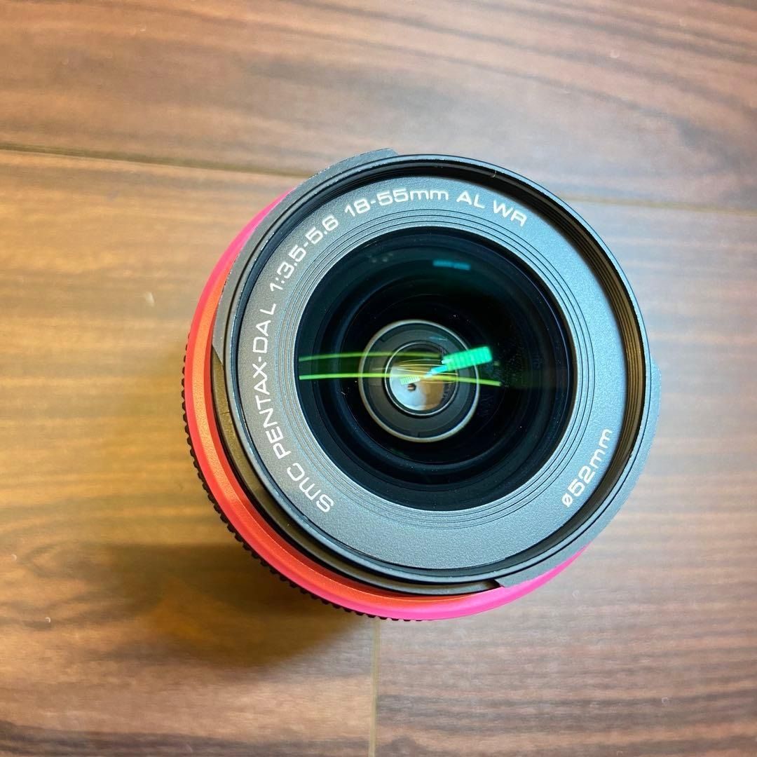 PENTAX K-50 ダブルズームキット ピンク ほぼ新品 4644 - メルカリ