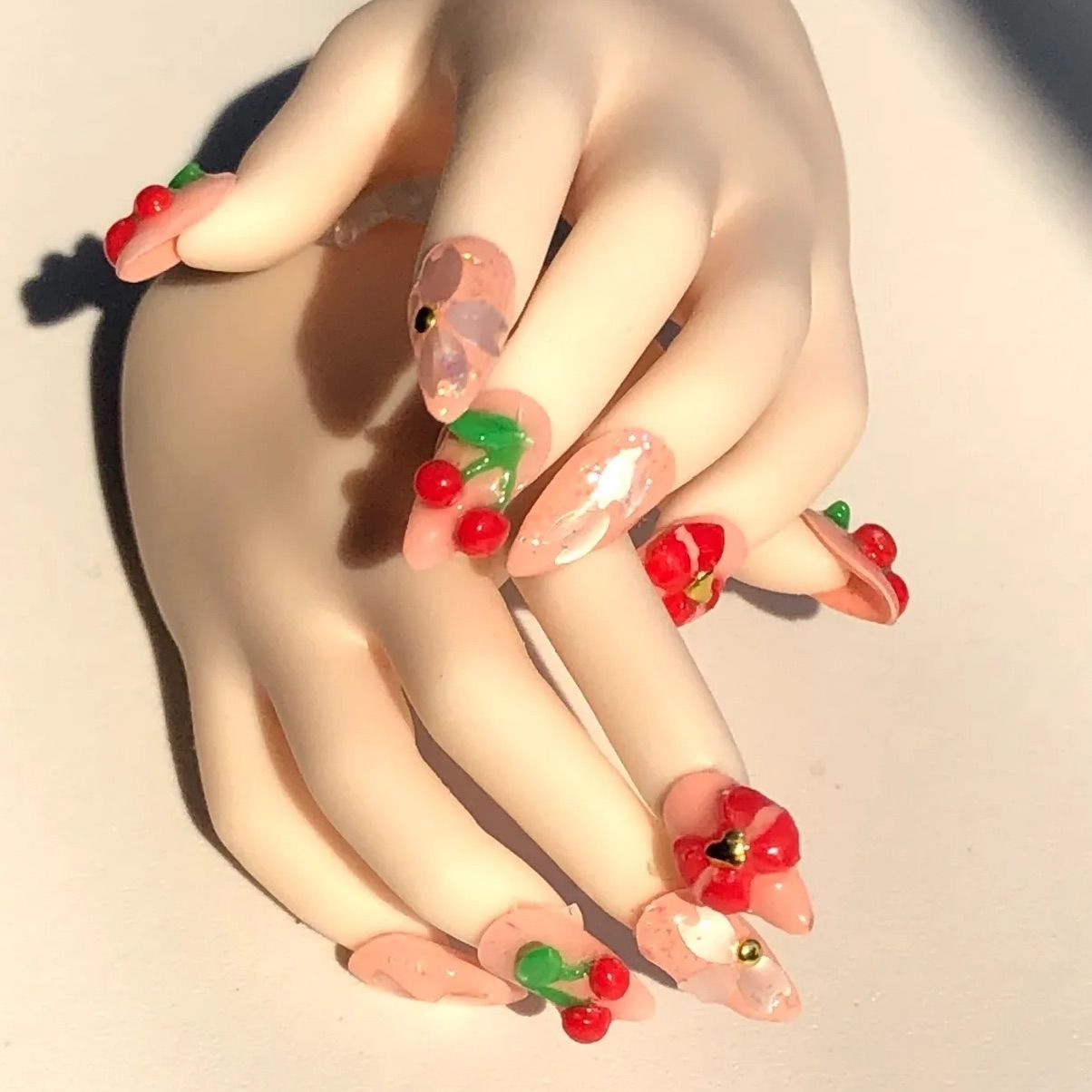 砂漠 ネイルチップ ネイルチップ(砂漠の森)No.36 | AZU Nail