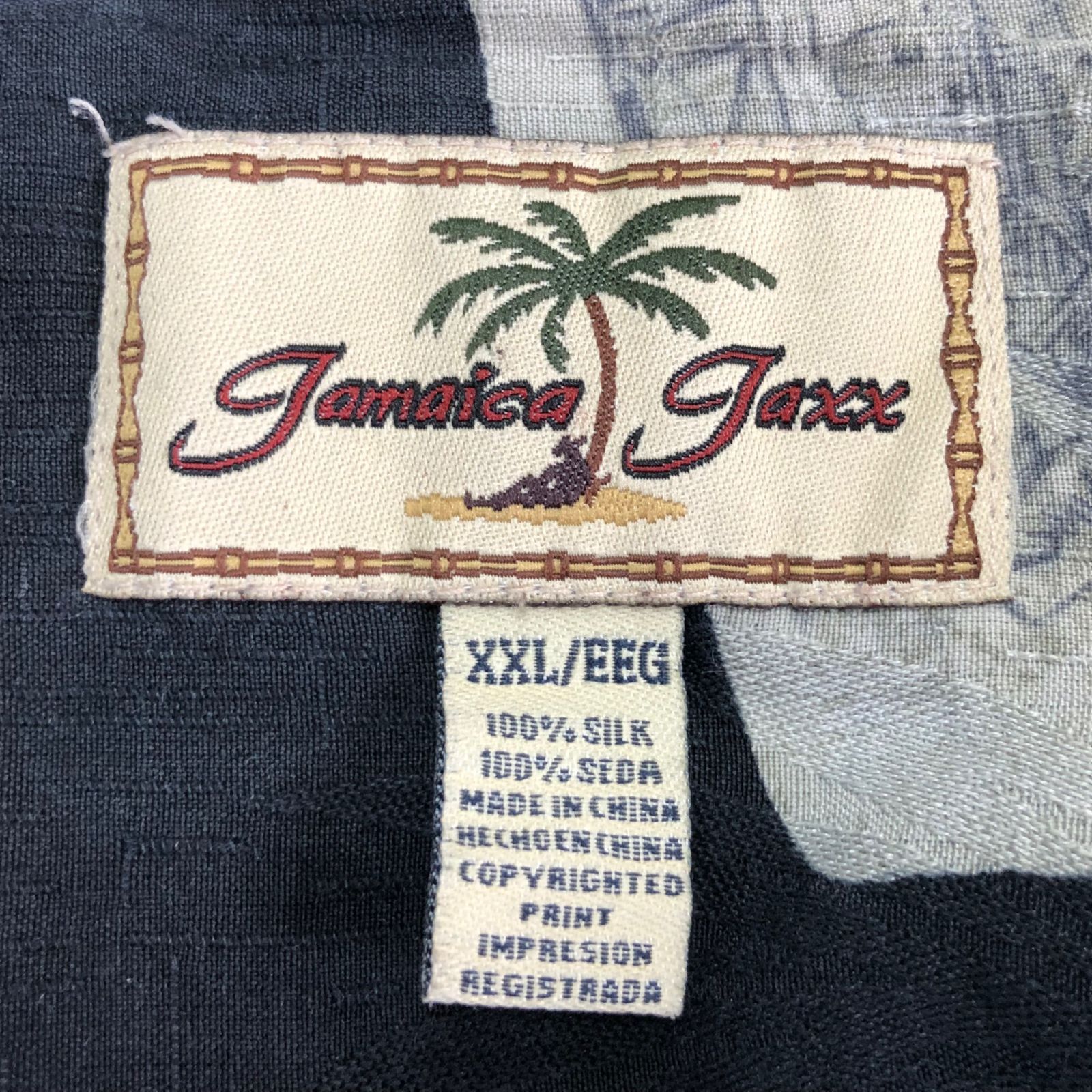 Jamaica Jaxx ハワイアンシャツ アロハシャツ オープンカラー 開襟 