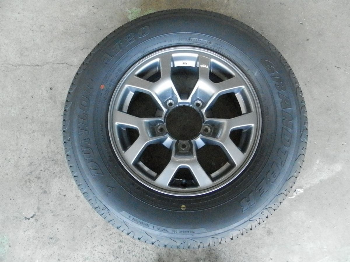 ジムニーシエラ JB74 純正アルミホイールタイヤ 4本セットDL 3023 JB