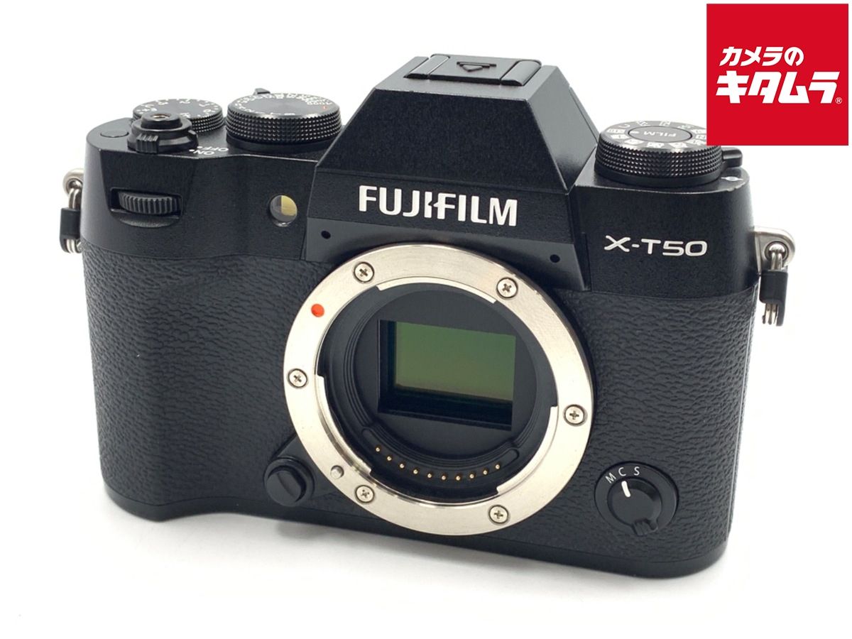 並品 フジフイルム X-T50 ボディ ブラック