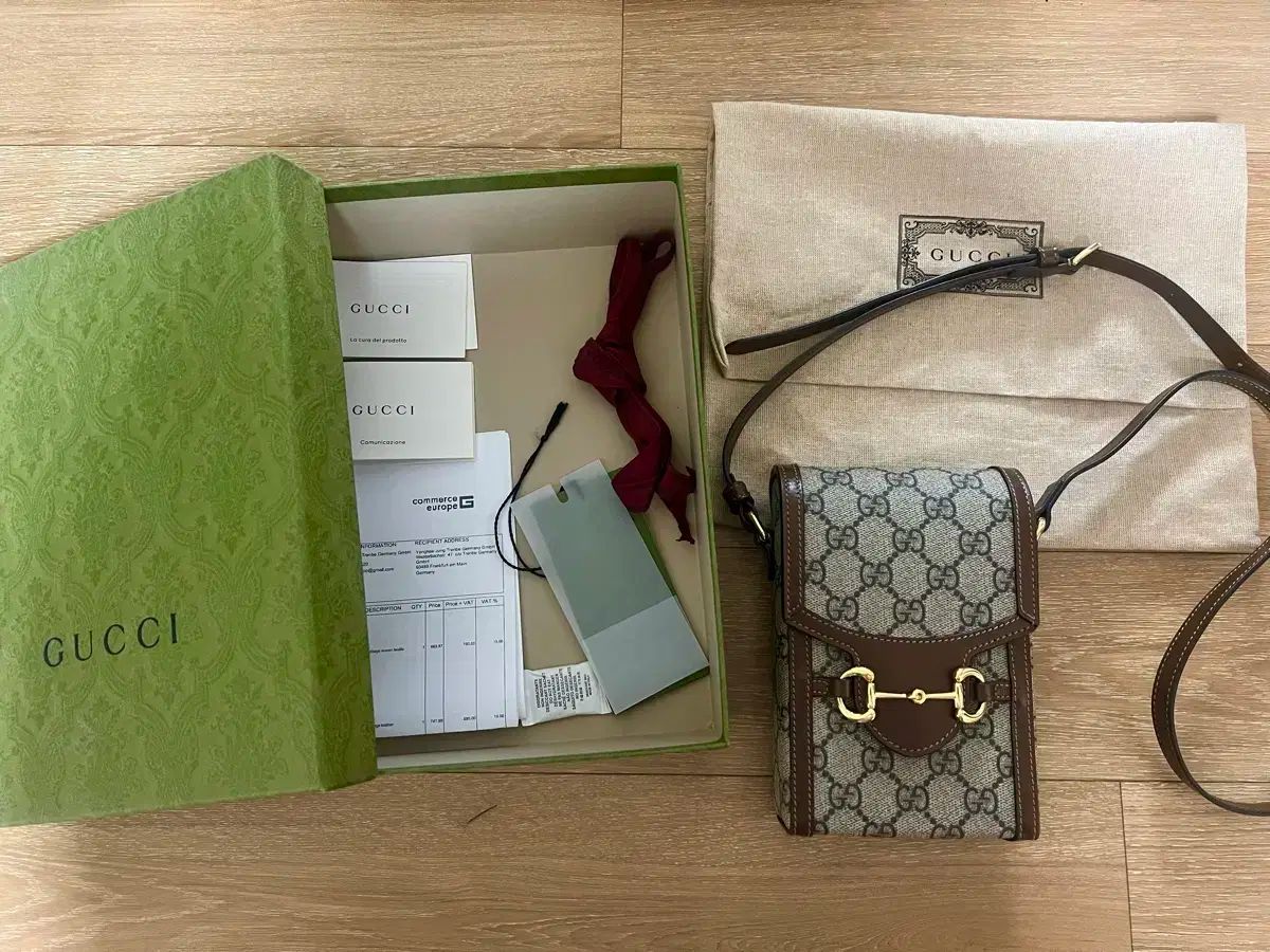 グッチ ホースビット 1955 GG ミニ クロスバック A級