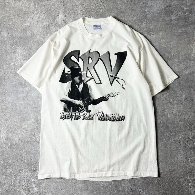 90s USA製 Stevie Ray Vaughan プリント 半袖 Tシャツ XL / 90年代