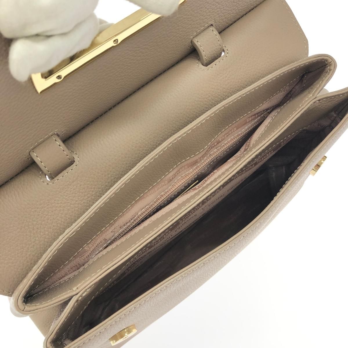 良好 Samantha Thavasa サマンサタバサ バイオレットD 2WAYバッグ  