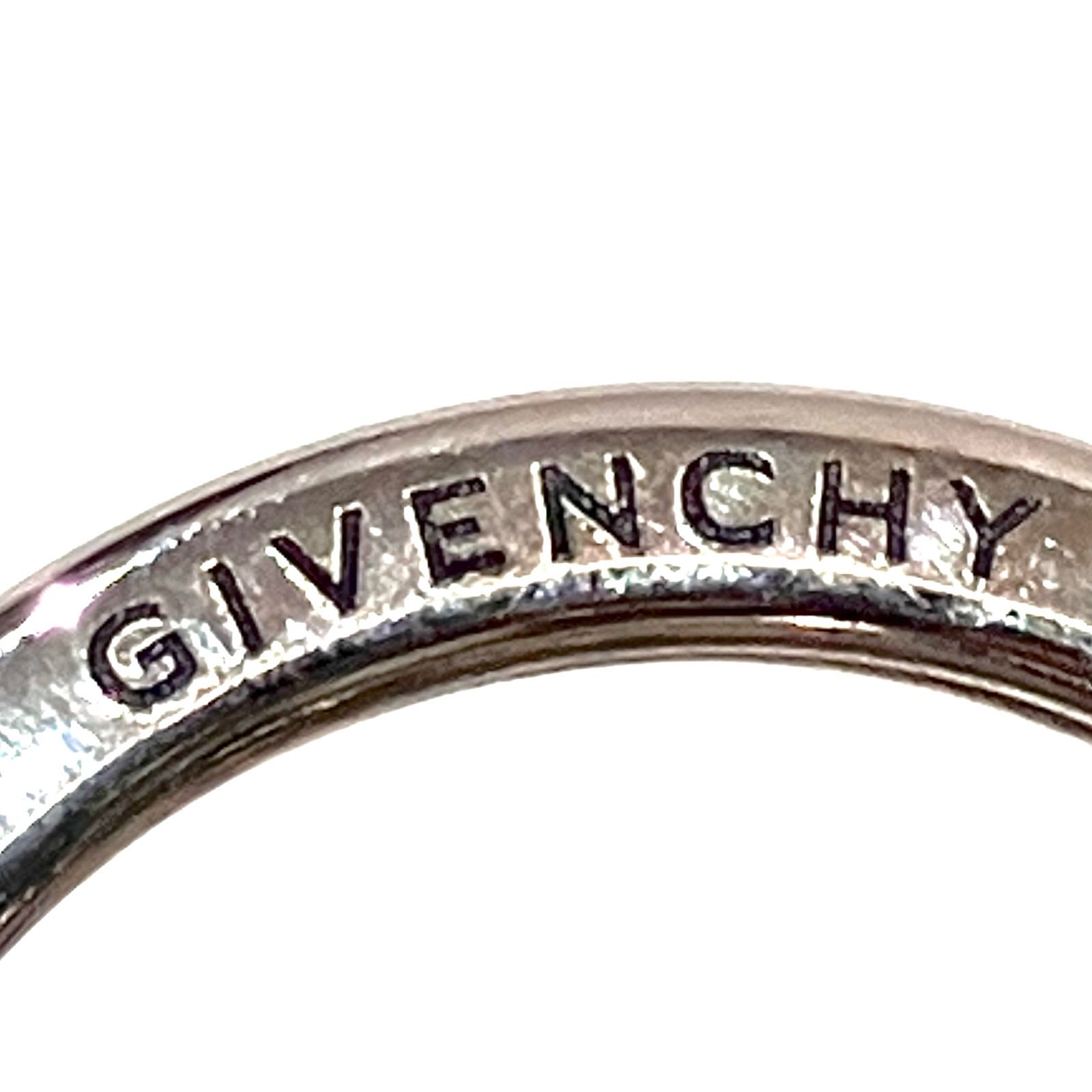 極美品】GIVENCHY ジバンシー ロゴストラップ キーリング