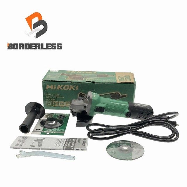 送料無料 ♥品♪ ♥品 HiKOKI ハイコーキ 100V 100mm 電気ディスクグラインダー G10SH6 コード式 ディスクサンダー 研磨機
