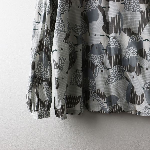 美品】ミナペルホネンsinging merrily ブラウス36