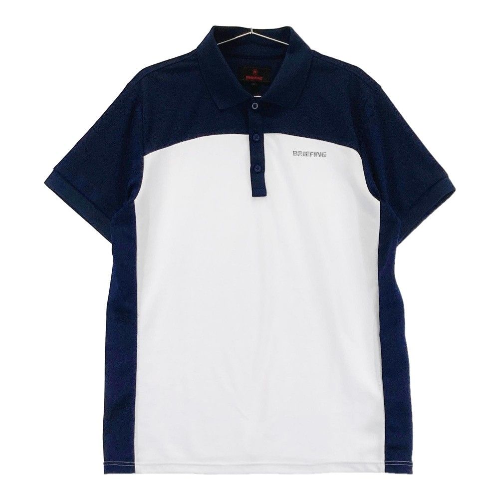 サイズ：L BRIEFING GOLF ブリーフィング 2024年モデル 半袖ポロシャツ
