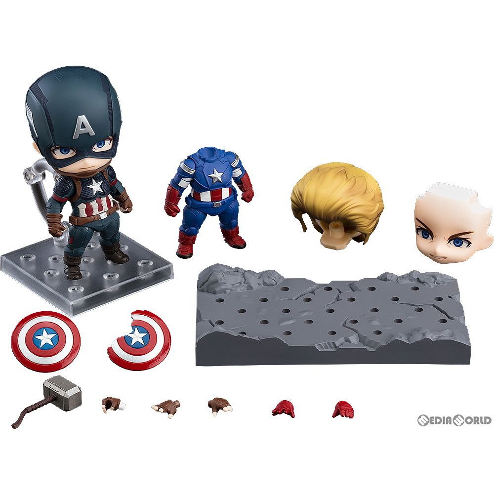 ねんどろいど 1218 DX キャプテン・アメリカ エンドゲームエディション Amazon.co.jp: ねんどろいど アベンジャーズ/エンドゲーム