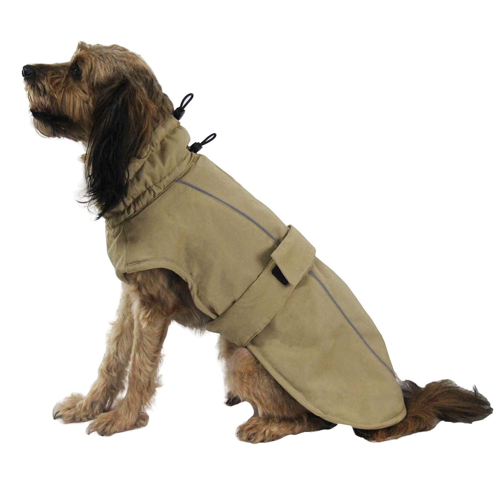 【数量限定】MAMORE 犬服 冬用 犬用コート 綿服 ドッグウェア 撥水 防寒 防風 防雪 保温綿入れ 着脱簡単 小型犬 中型犬 大型犬 ジャケット式 反射材 寒冬対策 可愛い 暖かい チワワ トイプード