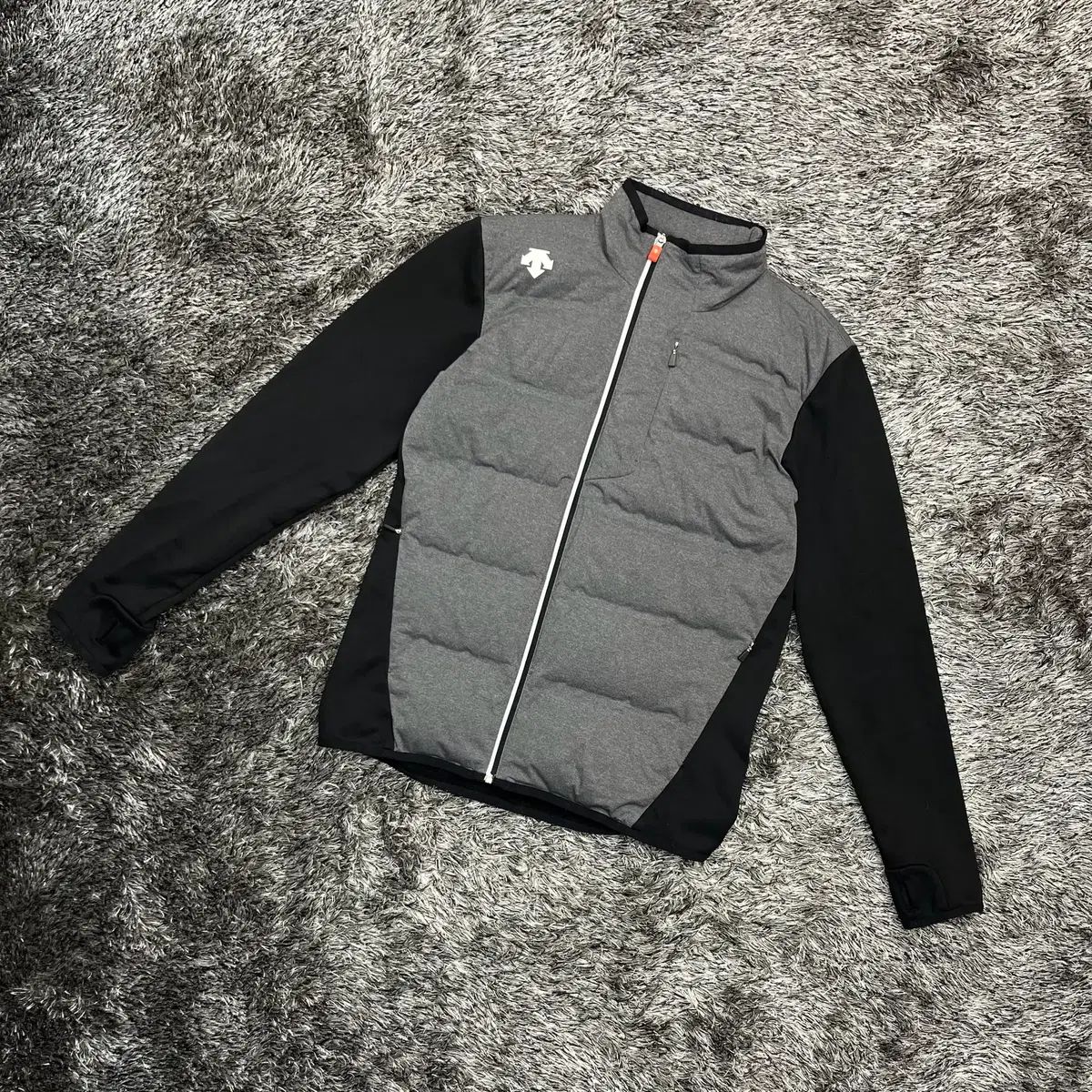 DESCENTE(デサント) メンズ ダックダウン ハイブリッド ジップアップ （ 100 ）
