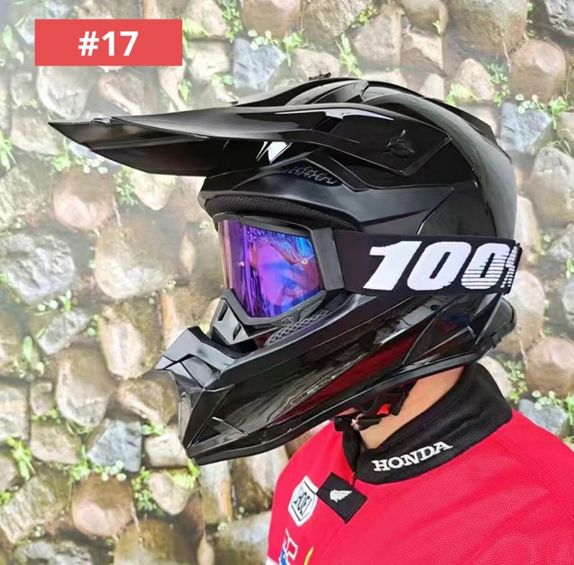 新品 四季 オフロード ATV フルフェイスオートバイ ラリーオフ