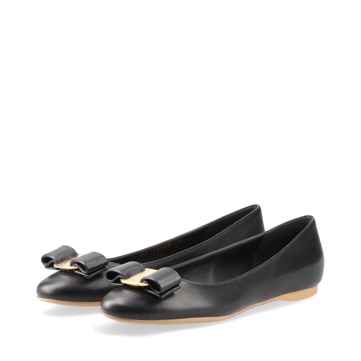 新品同様 サルヴァトーレフェラガモ ヴァラリボン フラット パンプス 6