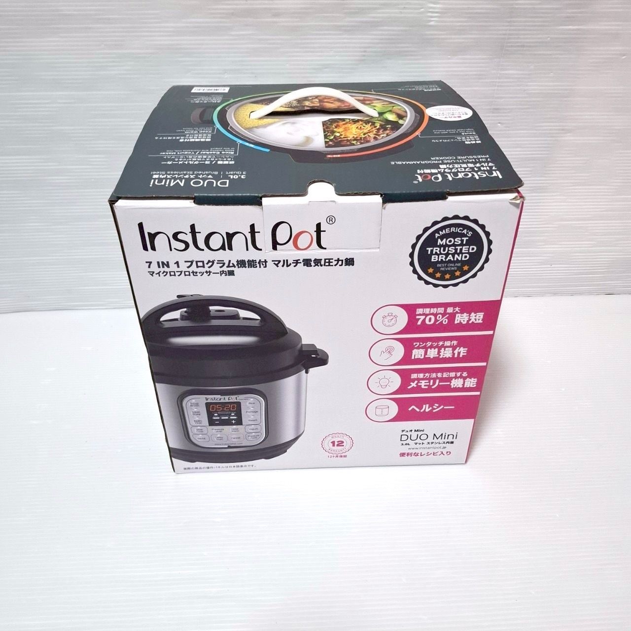 Instant Pot Duo Mini 3.0 L ISP1001 【公式通販】