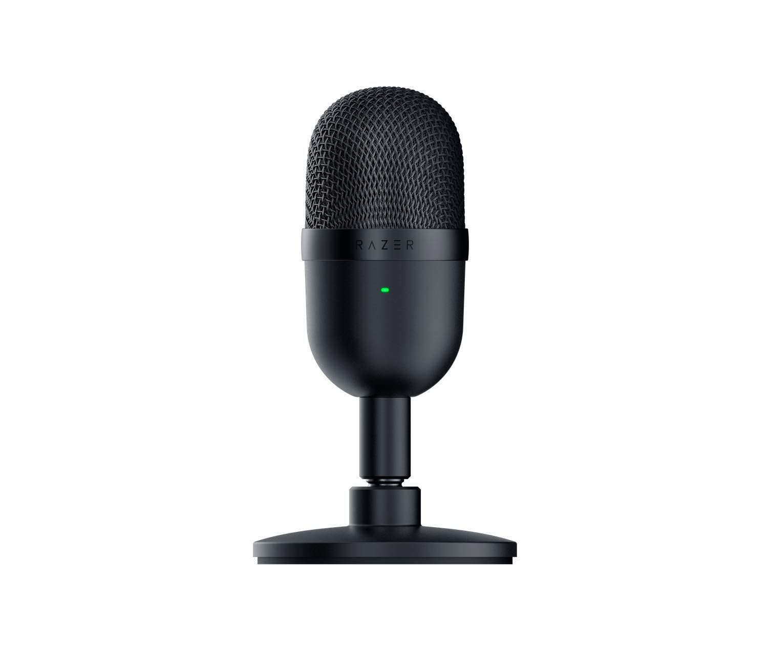Razer Seiren Mini コンデンサーマイク 超コンパクト設計 ゲーミングマイク USB マイク 配信用 単一指向性 クリアサウンド Black 日本正規代理店保証品 RZ19-03450100-R3M1 ブラック 小型コンデンサーマイク