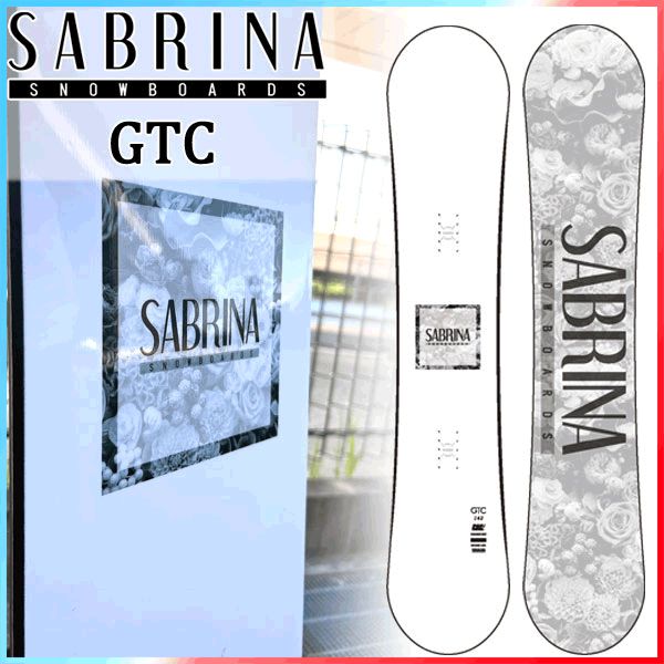 23-24 SABRINA / サブリナ GTC ジーティーシー レディース スノーボード グラトリ パーク 板 2024 型落ち