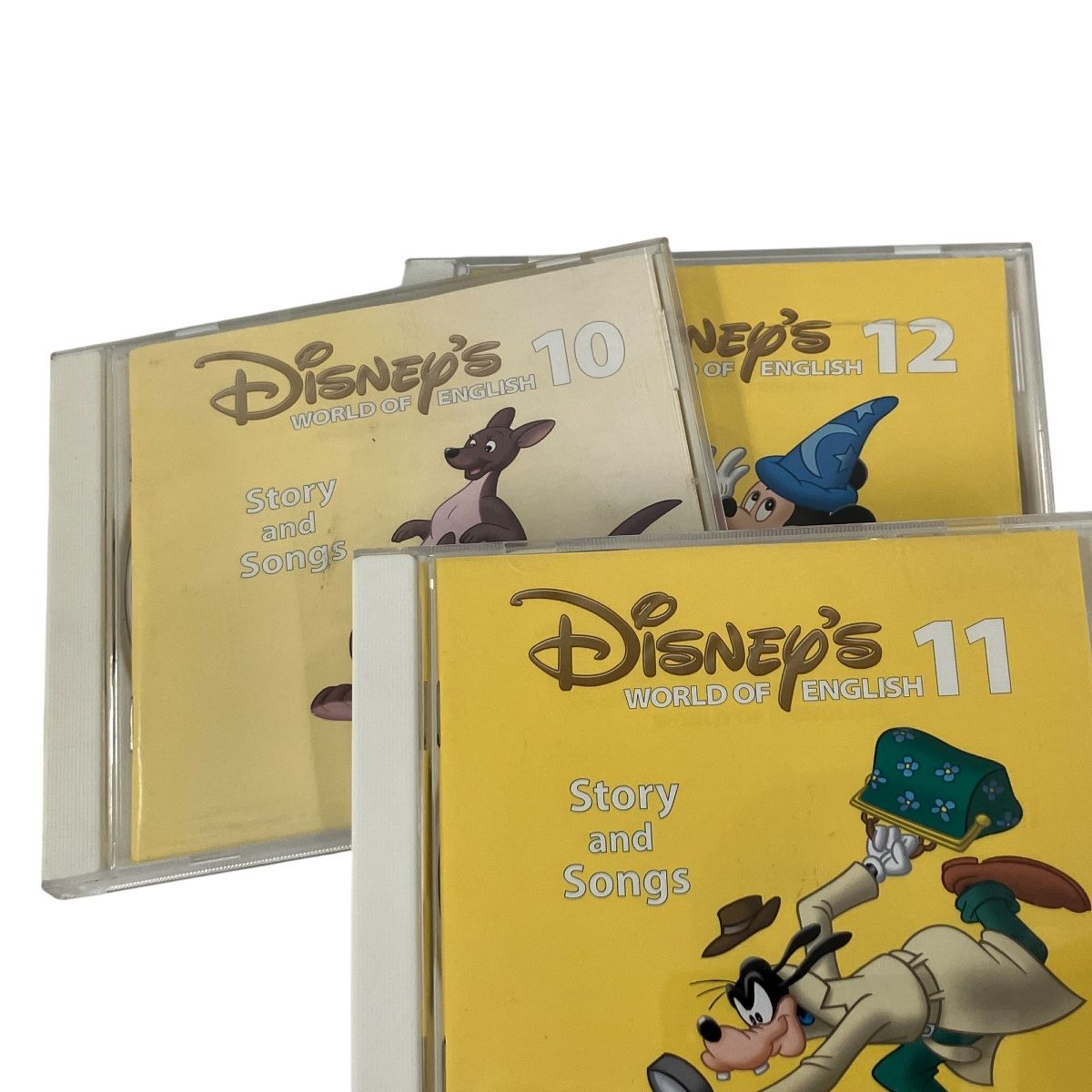 DWE ステップバイステップ ストーリーアンドソングス DVD CD