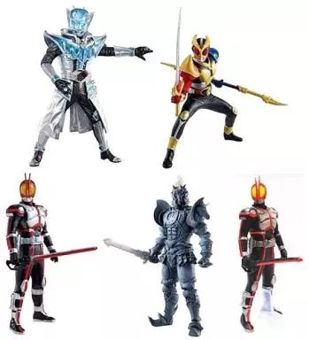 中古】食玩 トレーディングフィギュア 全5種セット 「HDM創絶仮面