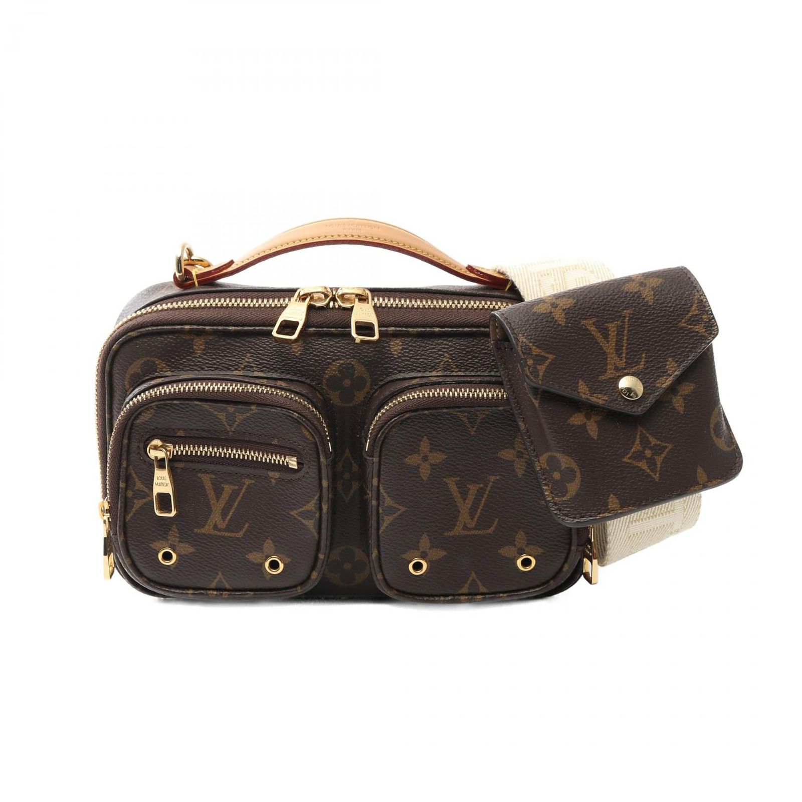 LOUIS VUITTON ルイ ヴィトン ユーティリティ クロスボディ モノグラム ハンドバッグ