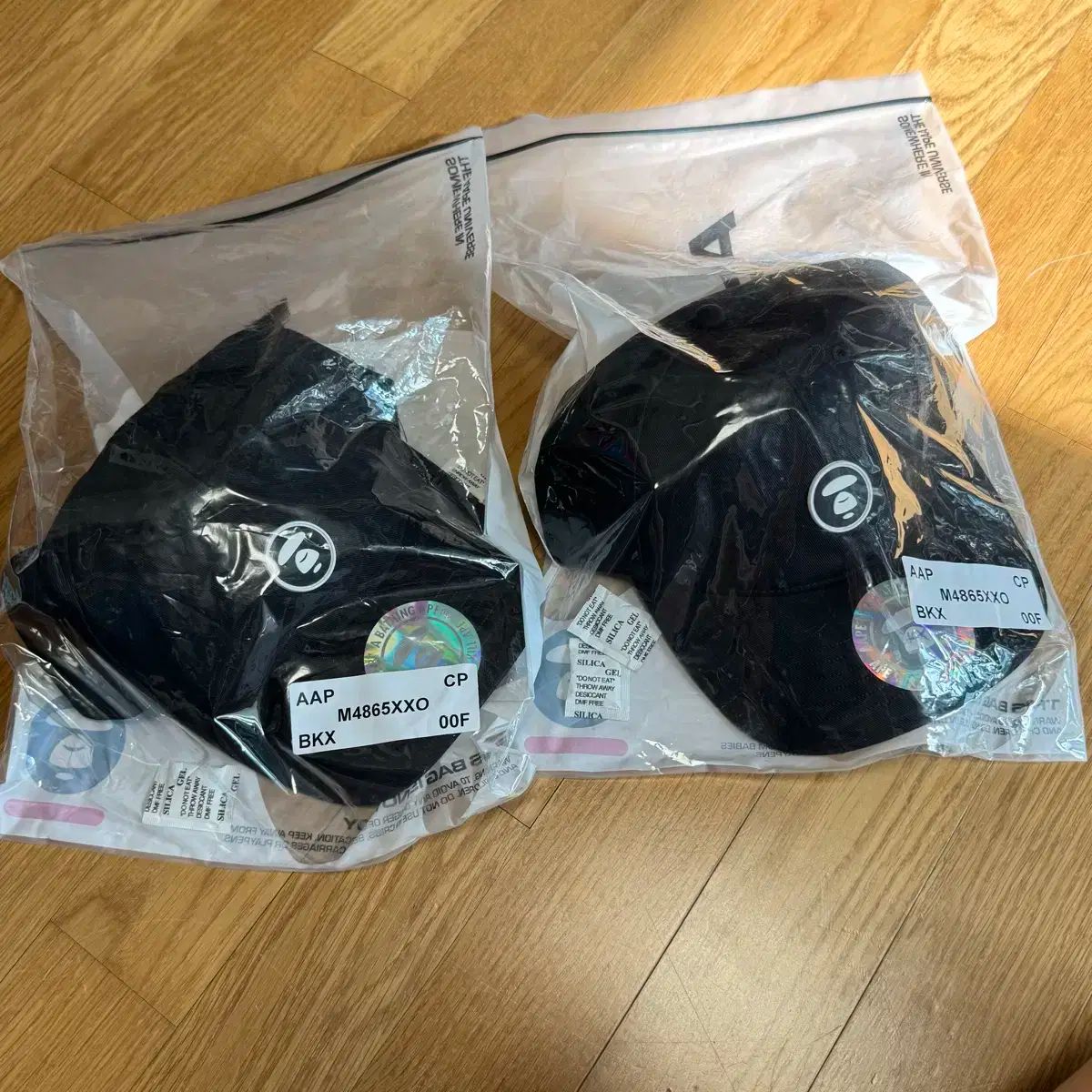 OS エイプ AAPE ナウ ベースボールキャップ 帽子 ブラック