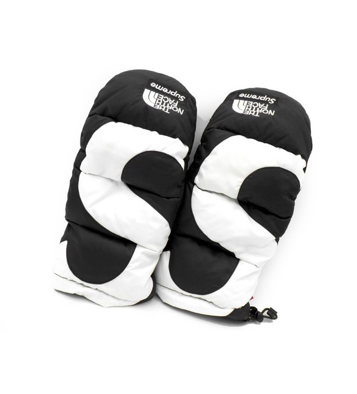 シュプリーム Supreme × ザノースフェイス THE NORTH FACE 20AW S logo Nuptse Mitts S ロゴ ヌプシ ミット グローブ 手袋 40383