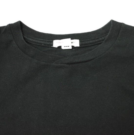 Engineered Garments x Pilgrim Surf+Supply エンジニアードガーメンツ ピルグリム サーフ+サプライ 別注 カナダ製 TEAM TEE クロスネック チームTシャツ M Black 半袖 ペナントロゴ g16234