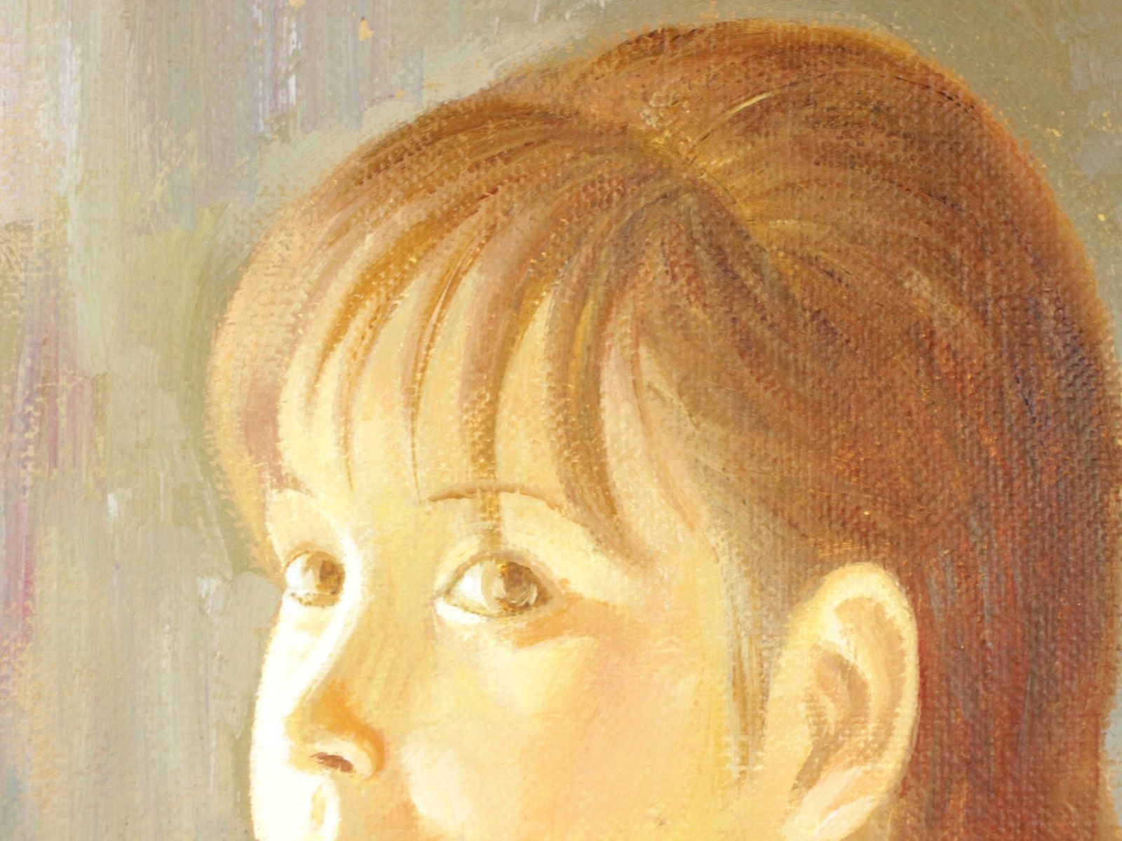 絵画 油彩肉筆画 N REIKO『西洋人形』F8