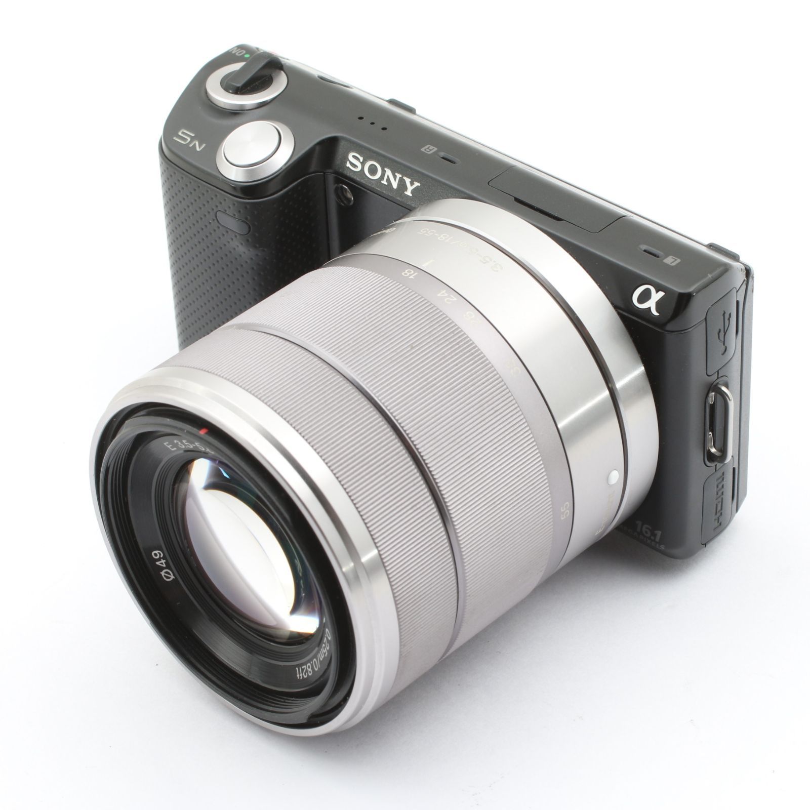 SONY α NEX-5N ズームレンズキット ブラック - メルカリ