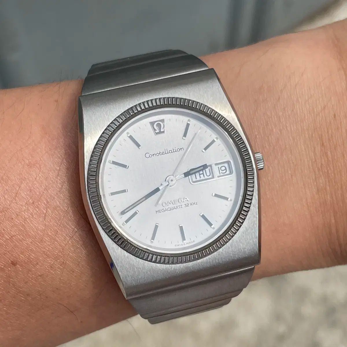 稼働品 OMEGA オメガ コンステレーション 1970年代 ヴィンテージ TV