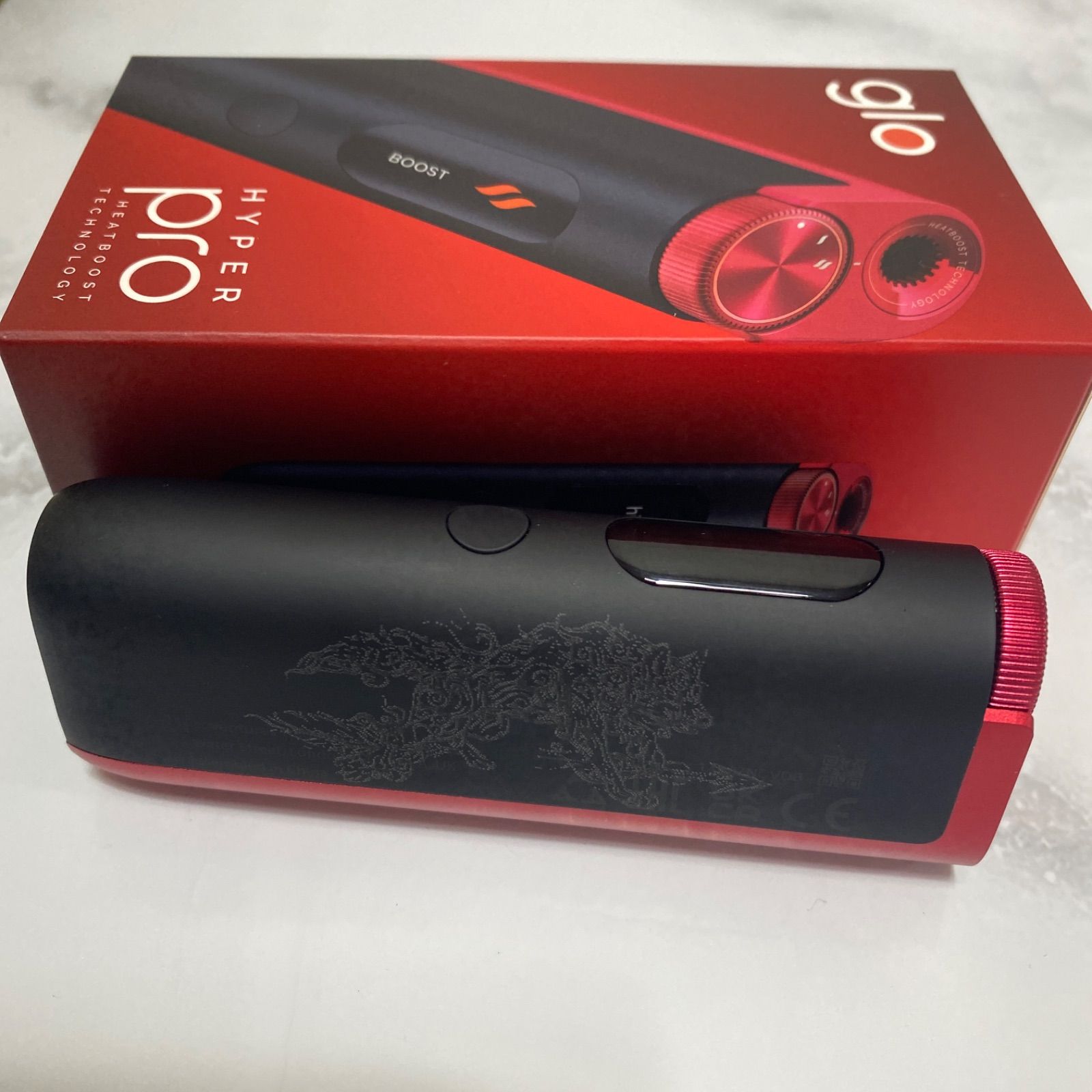 トライバル ウルフ デザイン レーザー加工 glo hyper pro グロー 