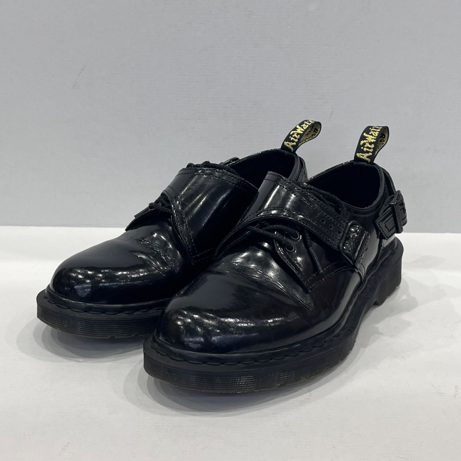美品　希少　Dr.Martens イングランド製 シングルモンク 27.5 60s 60年代 70s 70年代 モンクシューズ レザーシューズ ドクター