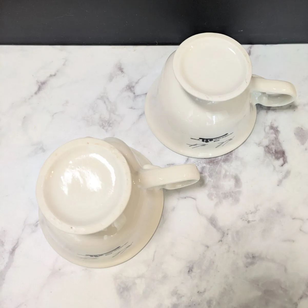 ベイリーズ フェイスカップ ヘレンハント 陶器 白 ホワイト 美品 