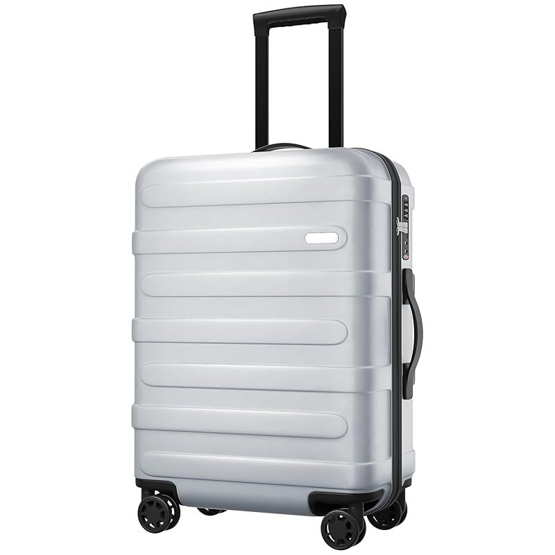 新品 Sサイズ スーツケース TSAロック搭載 シルバー 機内持ち込み tsa