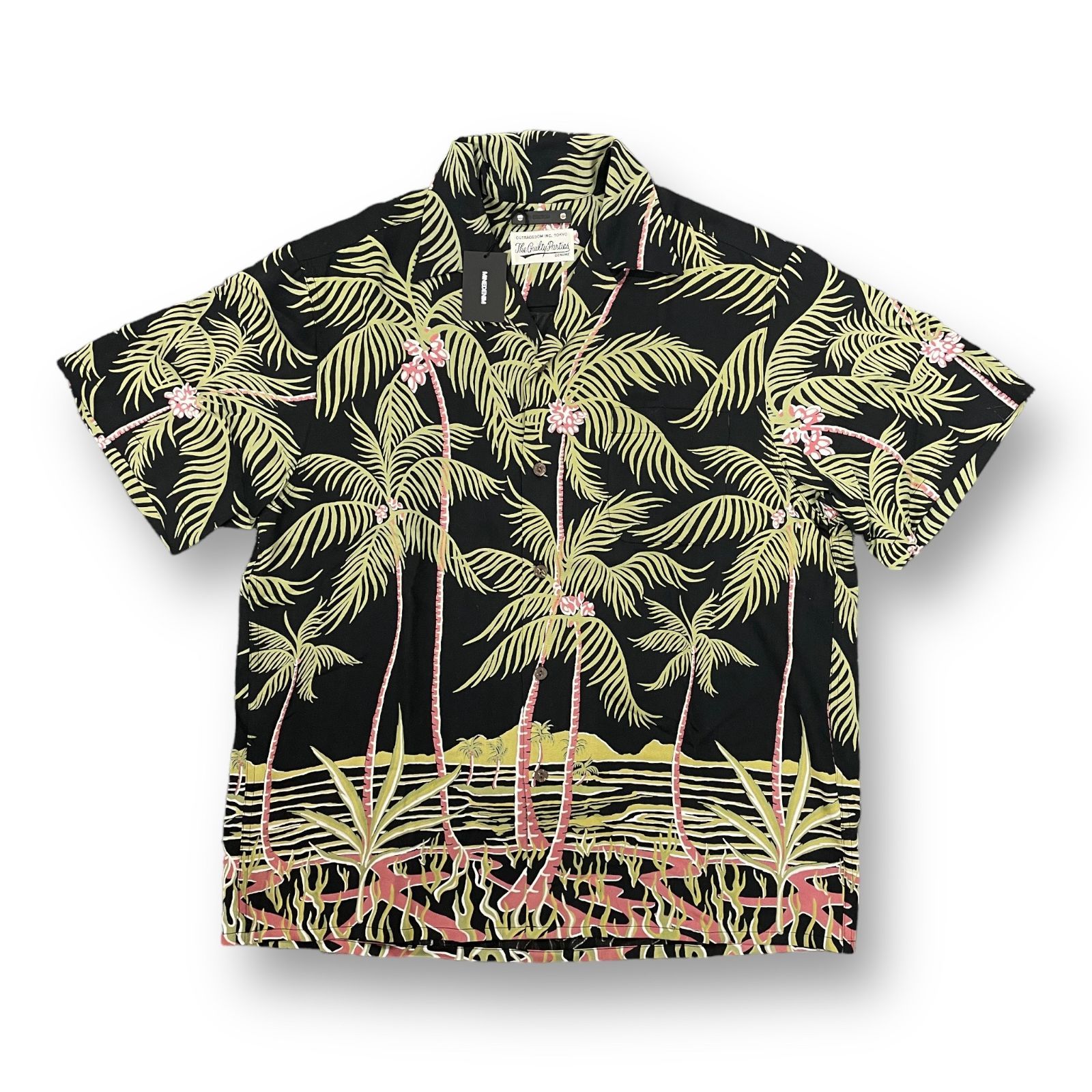 定価38500円 新品 WACKO MARIA MINEDENIM 21AW Palm Tree HAWAIIAN