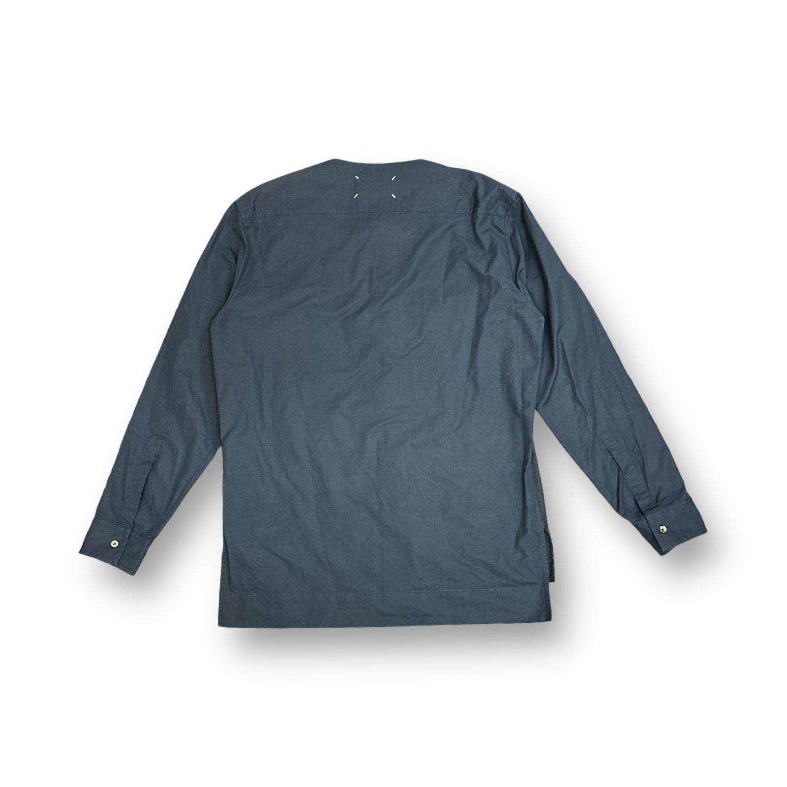 国内正規 Maison Margiela 20SS COLLARLESS SHIRT JACKET カラーレス 