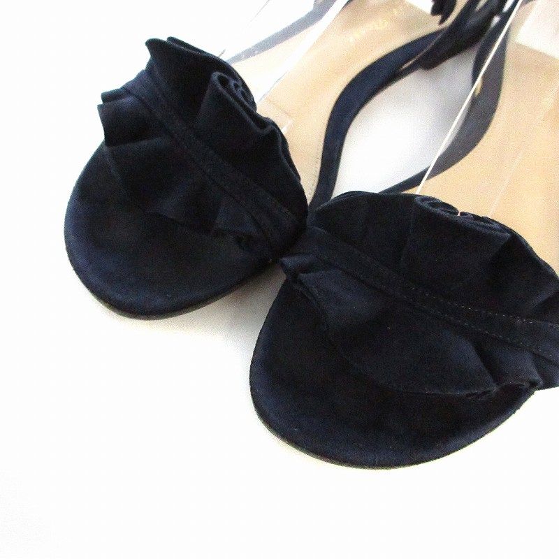 ジャンヴィトロッシ Gianvito Rossi サンダル フラット スエード