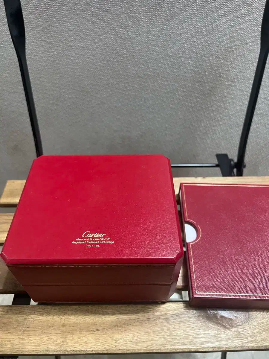 Cartier カルティエ 時計箱 　ボックス CO 1018 コマ付 内祝い】 コマ リンク 時計 箱 ボックス 空箱 時計ケース
