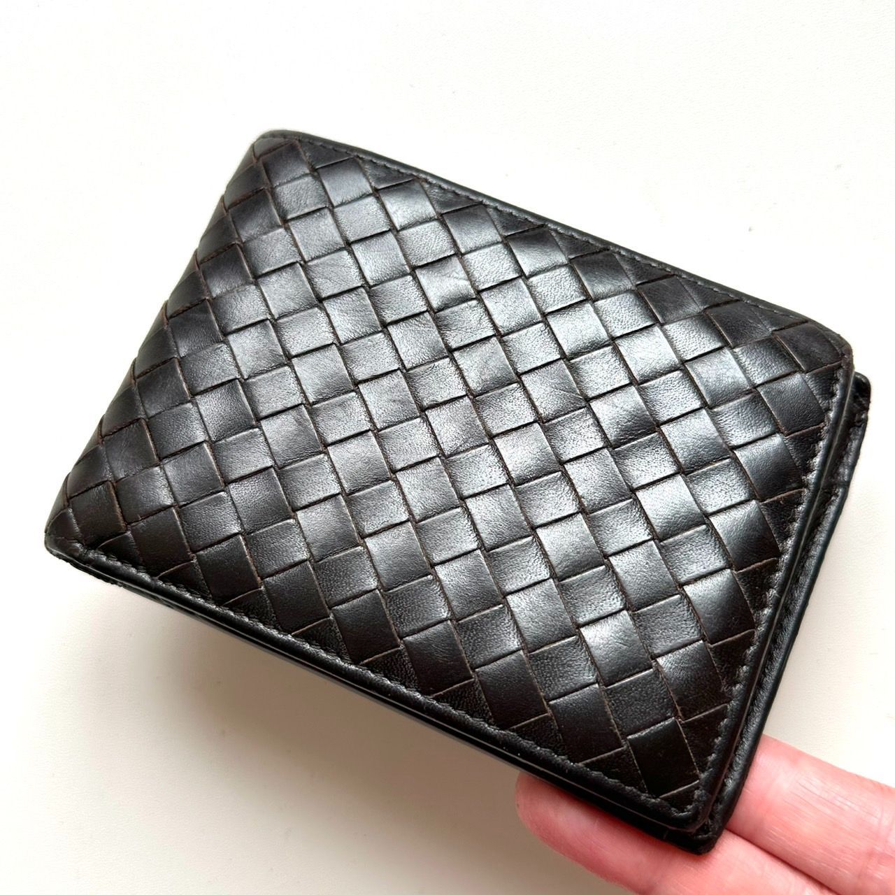 ボッテガヴェネタ BOTTEGA VENETA 二つ折り財布 イントレチャート