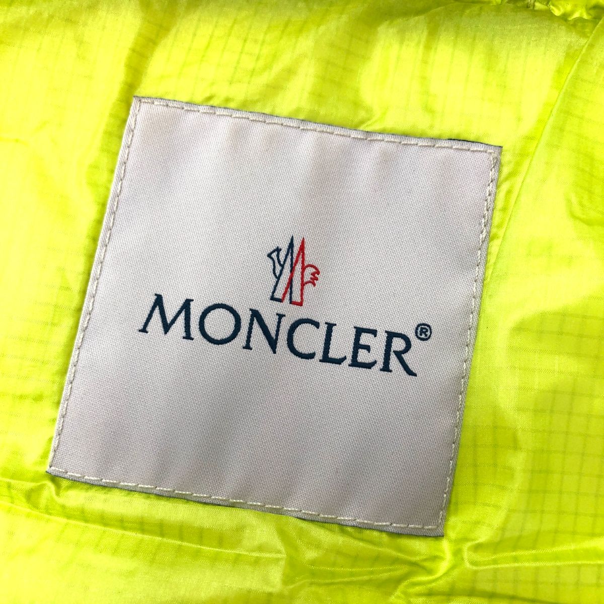 MONCLER モンクレール GIEN GILET ダウン ベスト サイズ:2 ネオン